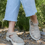 Sandalia Bélgica Beige